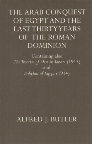 The arab conquest egypt and - the,